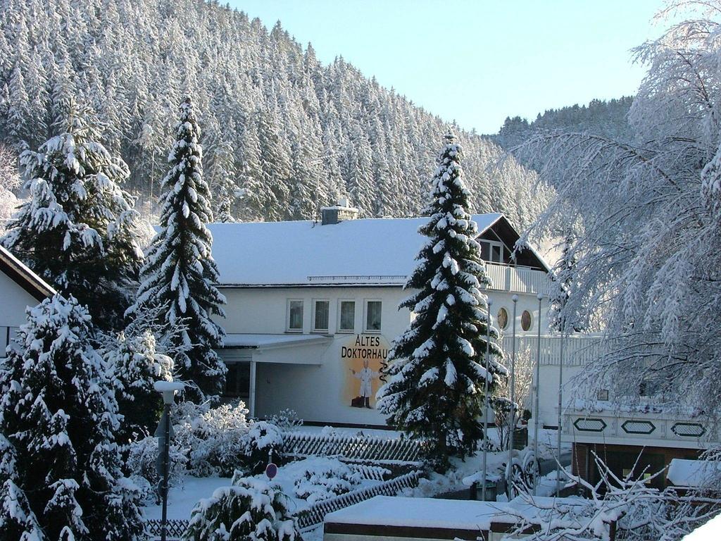 Altes Doktorhaus - Hotel Garni فيلنغن المظهر الخارجي الصورة